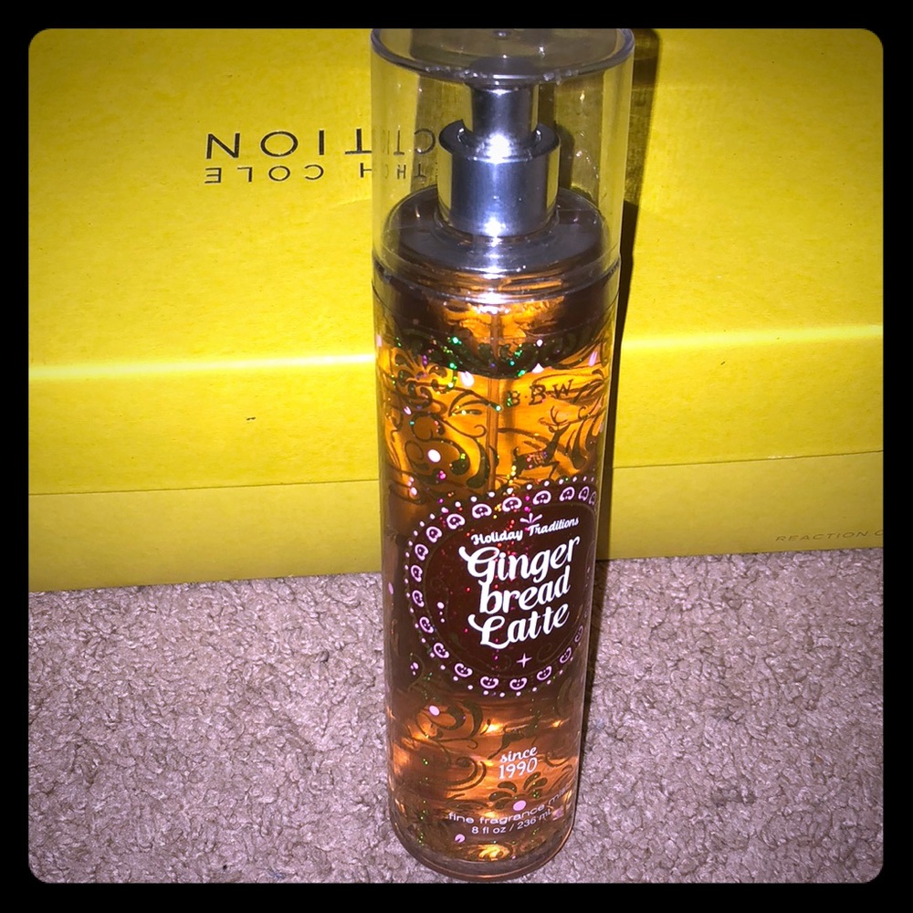 Bath and Body Works ginger brew flatte mist